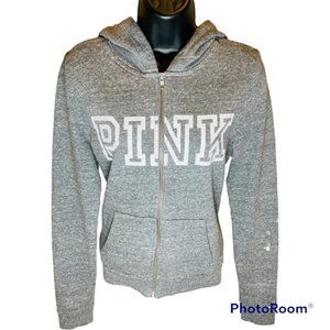 Victoria's Secret Gray Zip Up Hoodie